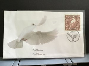 Canada  1999 Dove first Day Issue stamp cover R31565