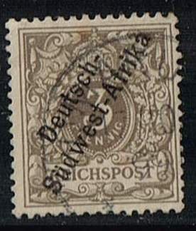 South-West-Africa,Sc.#1 used, Overprint on Crown/Eagle