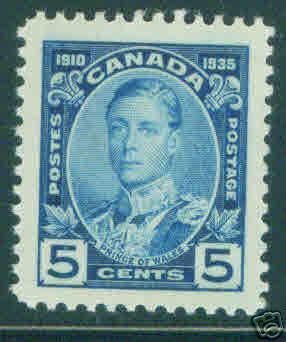 CANADA Scott 214 MNH** nicely centered 5c Prince of Wales Stamp