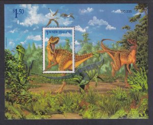 New Zealand 1184a Dinosaurs Souvenir Sheet MNH VF