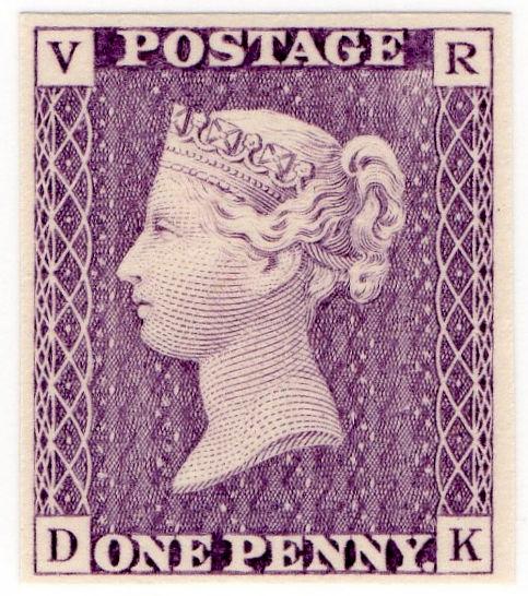 (I.B) Cinderella : Waterlow & Sons Ltd - Penny Black Reprint (1940)