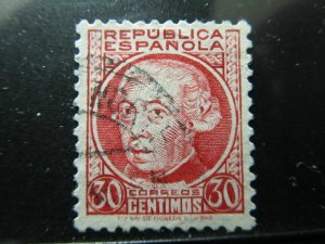 Spain Mi. 639a Edifil - 1935 30c used A4P36F25-