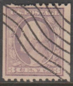 U.S. Scott #489 Coil Washington Stamp - Used Single