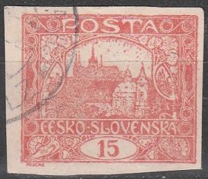 Czechoslovakia #27 F-VF Used (S6133)