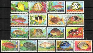 Cocos Islands Stamp 34-50  - Fish