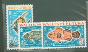 Wallis & Futuna Islands #J37-J39  Single (Complete Set)