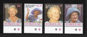 TOKELAU Sc#284-287 Complete Mint Never Hinged Set