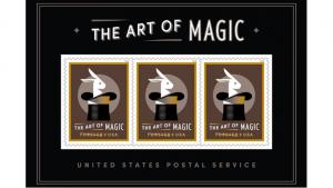 2018 50c The Art of Magic, Souvenir Sheet of 3 Scott 5306 Mint F/VF NH