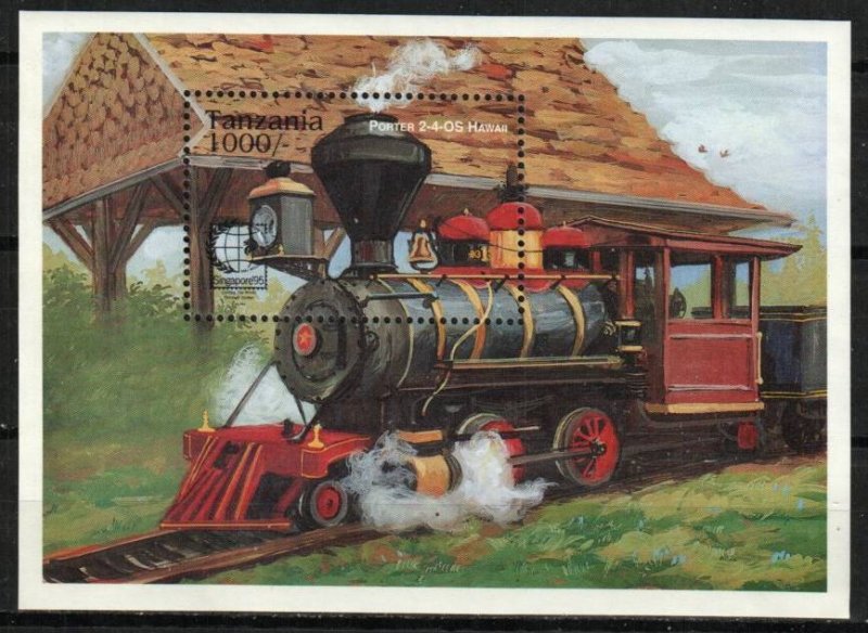 Tanzania Stamp 1343  - Locomotive