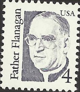 # 2171a MNH - SCV-0.25 - GRAYISH VIOLET - FATHER FLANAGAN