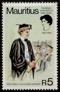 Mauritius #505 Hellen Keller MNH CV$1.75