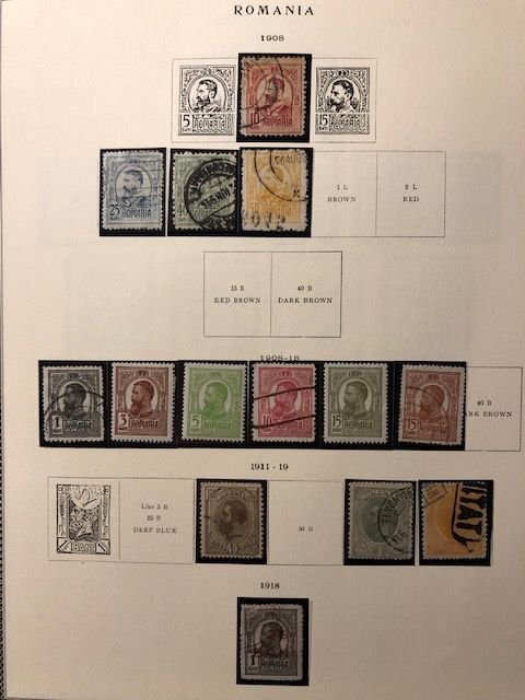Romania 1858 to 1940 19 pages