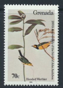 Grenada SC# 1252  MNH   SG 1379  Audubon Birds  1985 see scan /detail  