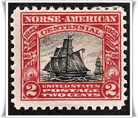 SC#620 2¢ Norse-American Issue (1925) MLH