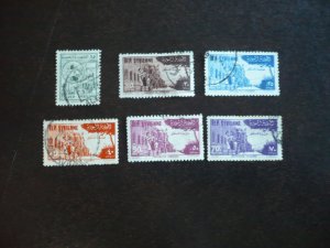 Stamps - Syria - Scott# C177-C182 - Used Part Set of 6 Stamps