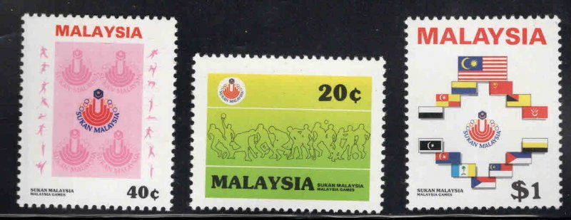 Malaysia Scott 326-328 MNH** stamp set