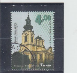 Bosnia & Herzegovina (Muslim Admin.)  Scott#  722  Used  (2014 Orthodox Cathedra