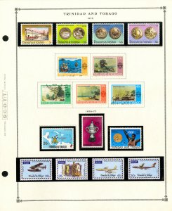 Trinidad & Tobago Clean Mint & Used 1960 to 1990 Popular Stamp Collection
