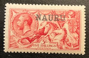 Stamps Nauru Scott #14 never hinged