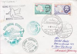 Poland 1989 'Professor Siedliecki' Research Ship Antarctica Ecology Voyage.