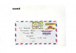 UU468 1979 British Virgin Islands Devon GB Cover {samwells-covers}