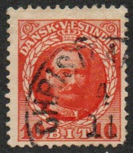 Danish West Indies Sc #44 Used