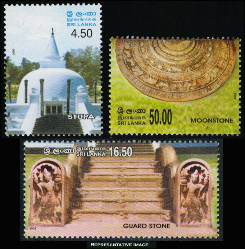 Sri Lanka Scott 1418-1420 Mint never hinged.