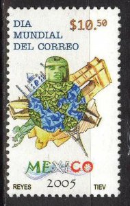 Mexico 2005 World Post Day Architecture MNH