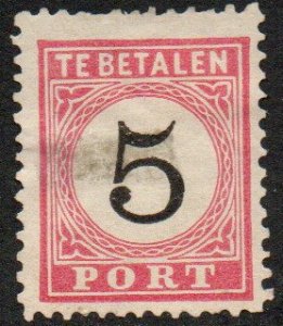 Netherlands Indies Sc #J8 Used