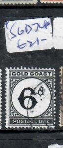 GOLD COAST POSTAGE DUE 6D SG D7   VFU       P0310A H