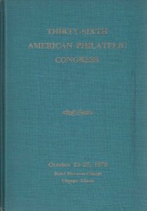 1970 Congress Book, 36th American Philatelic Congress, Chicago, IL