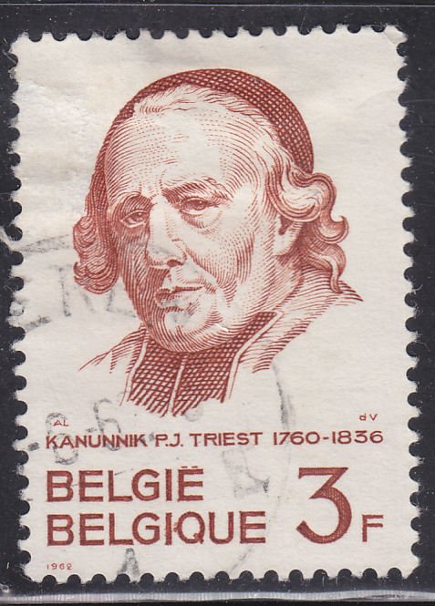 Belgium 581 Canon Pierre-Joseph Triest 1962