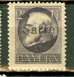 Saar 36 mint (signed) CV $60