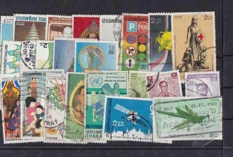 SIAM  STAMPS ON 5 STOCK CARDS REF R766