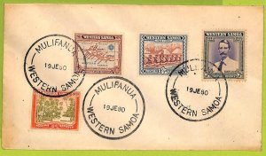 39885 - WESTERN SAMOA  - Postal History -  Cover postmarked MULIFANUA  1980