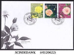 CROATIA - 2022 ROSES OF CROATIA / FLOWERS - FDC