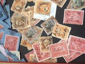 W.W Stamps In Stock Book + Some VERY OLD U.S Might Find Some Gems