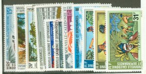 New Caledonia #C106/C124 Unused Single (Complete Set)