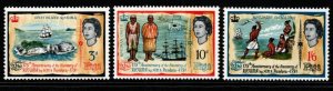 FIJI SG351/3 1966 175TH ANNIV OF DISCOVERY OF ROTUMA MNH