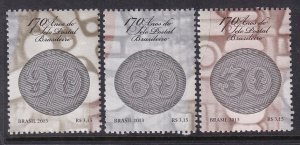 Brazil 3252a-3252c Singles MNH VF