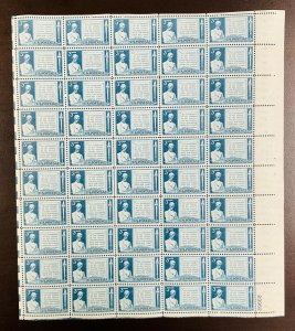 978 Gettysburg Address 85th Anniversary  MNH 3 cent sheet of 50  1948