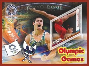 Stamps. Olympic Games Tokyo 2020 year, 6 sheets  perforated NEW