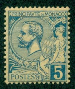 Monaco #13  Mint  VF  H  Scott $50.00  Royalty