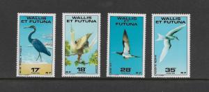 BIRDS - WALLIS and FUTUNA #214-17   MNH