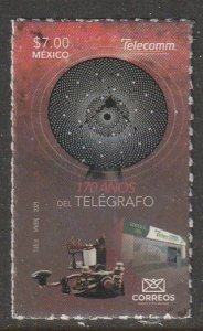 MEXICO 3220, TELEGRAPHY SERVICE. MINT, NH. VF.