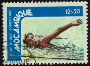 Mozambique 611  Used - Swimming (1978)