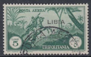 Italy Libia Posta Aerea n. 51 very fine used cv 1050$