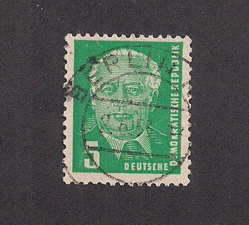 GERMANY - DDR SC# 113 F-VF U 1952