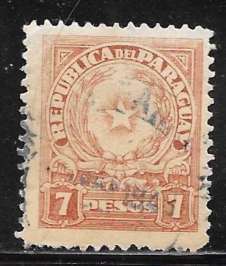 Paraguay 394: 7p Coats of Arms, used, F-VF