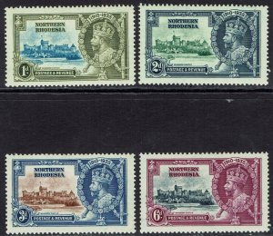 NORTHERN RHODESIA 1935 KGV SILVER JUBILEE SET